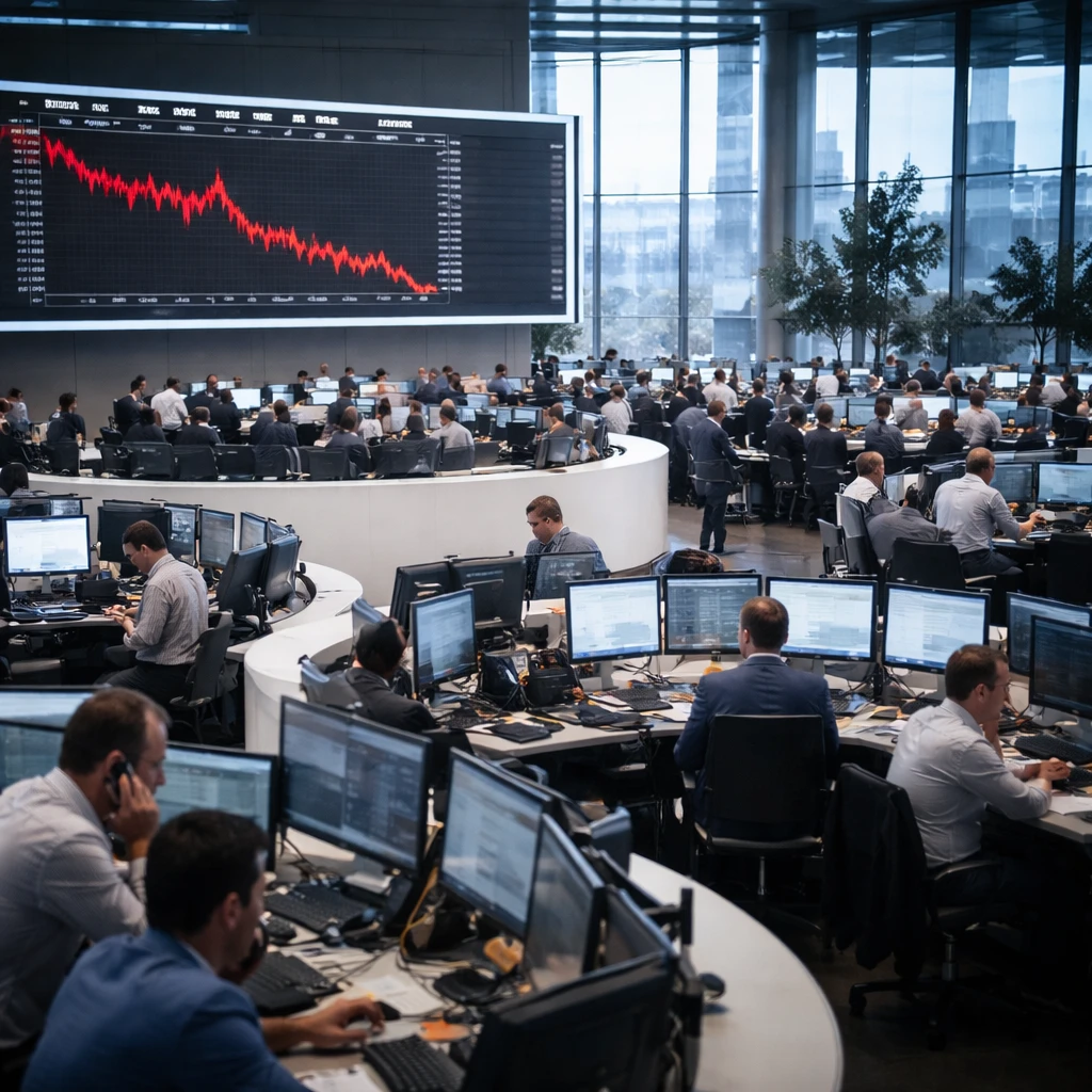 Frankfurt closes lower as DAX drops 1.25% amid broad sector weakness