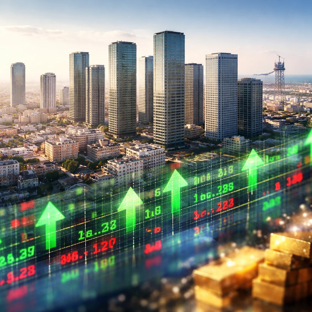 Tel Aviv Shares Rise as Banking, Financials and Insurance Lift TA-35