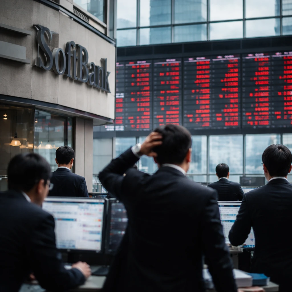 SoftBank Shares Slide After Reports of Steeper OpenAI Losses and Rising Cash Burn