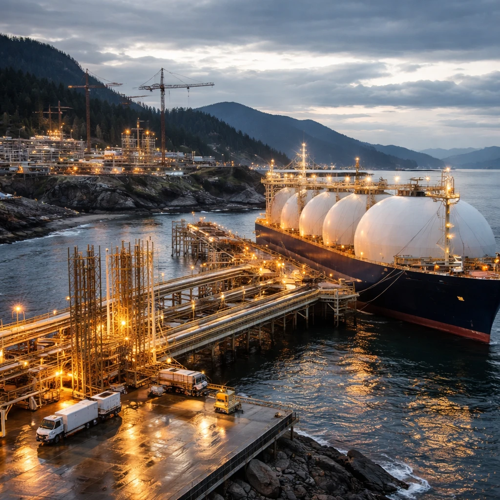 Canada and Germany Sign Non-Binding LNG Pact for Ksi Lisims Exports