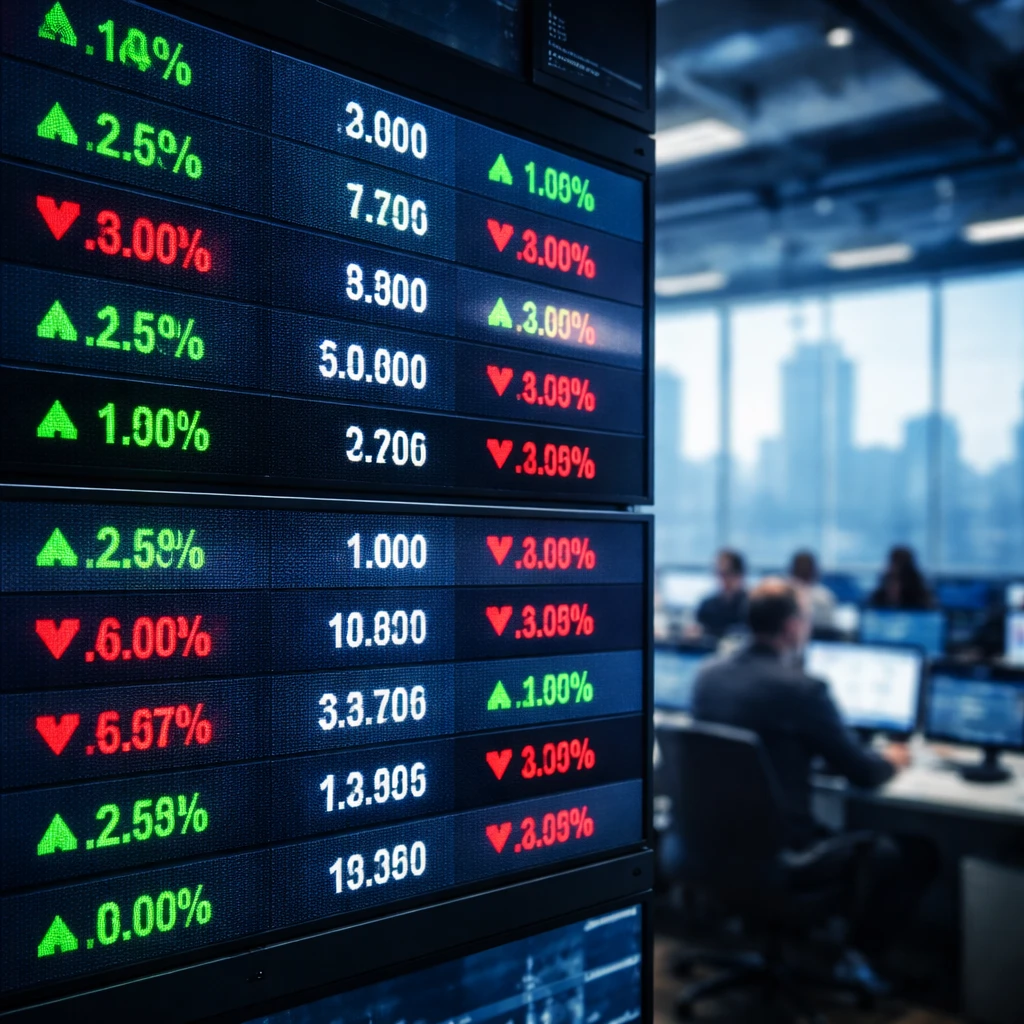 Micron and Qualcomm Lead Gains While HubSpot, Cloudflare Slide: Market Movers by Market Cap