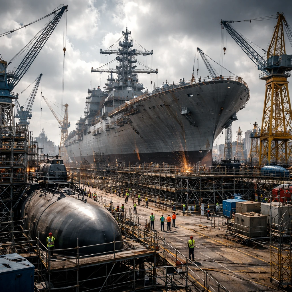 BofA Elevates Huntington Ingalls to Neutral, Increases Price Target to $400 on Stronger Shipbuilding Outlook