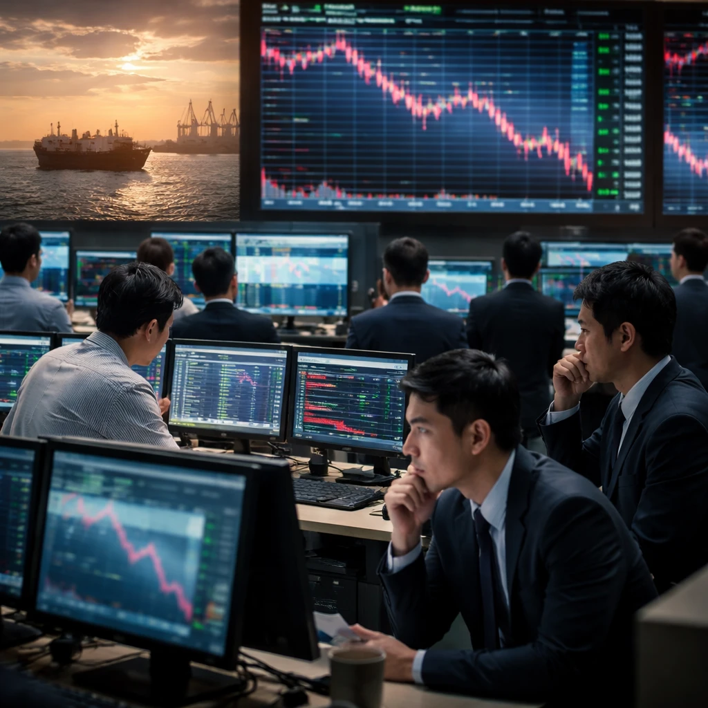 Asia markets slide as tech stocks fall and Middle East tensions lift oil; Samsung talks offer respite