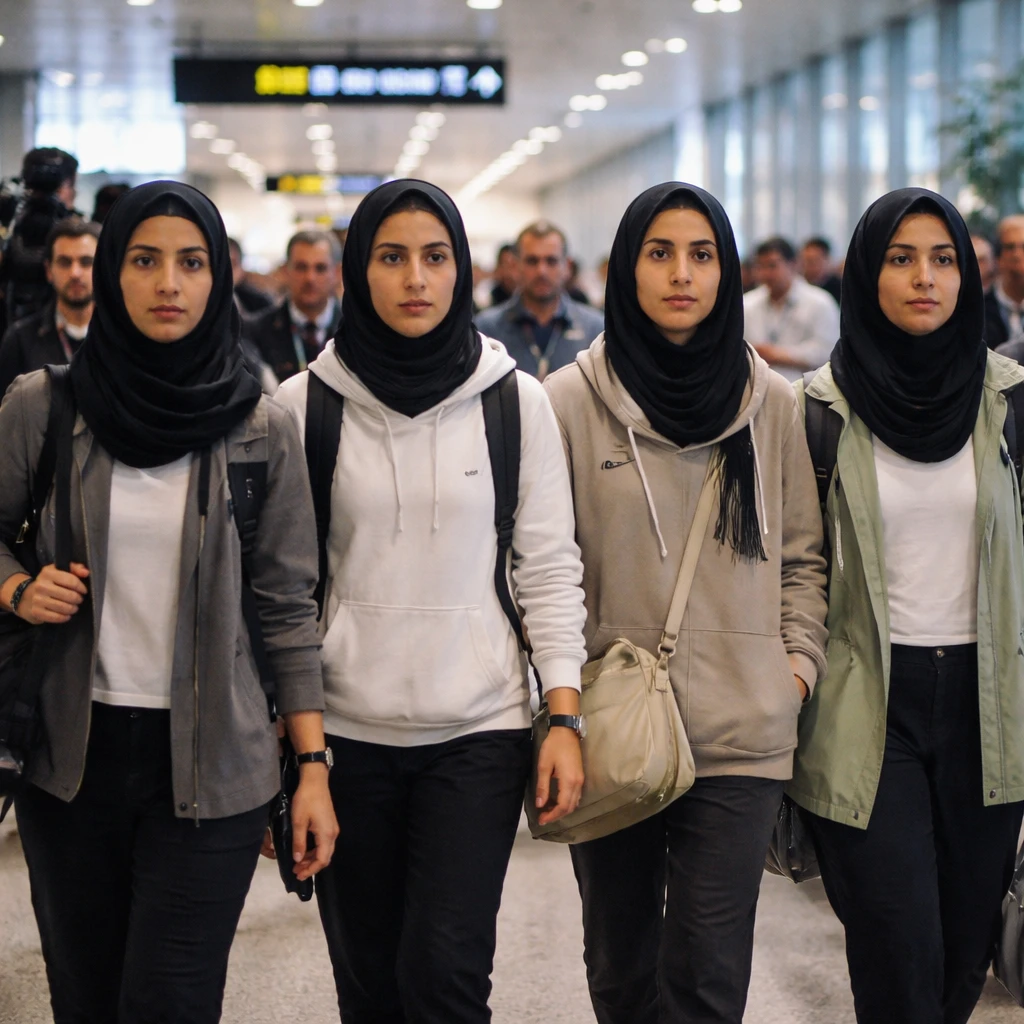 Asylum Reversal: Four Iranian Women’s Soccer Players Decide to Return as Tehran Signals Calm