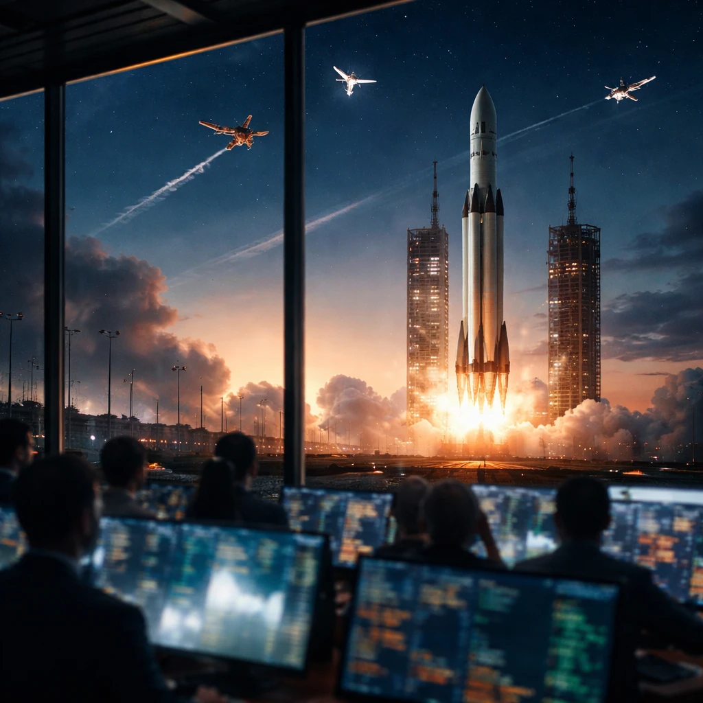Rocket and Satellite Stocks Jump in Premarket After SpaceX IPO Filing