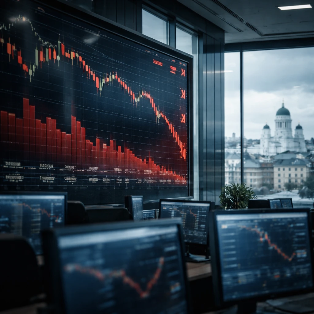 Helsinki stocks retreat as OMX Helsinki 25 falls 1.17%