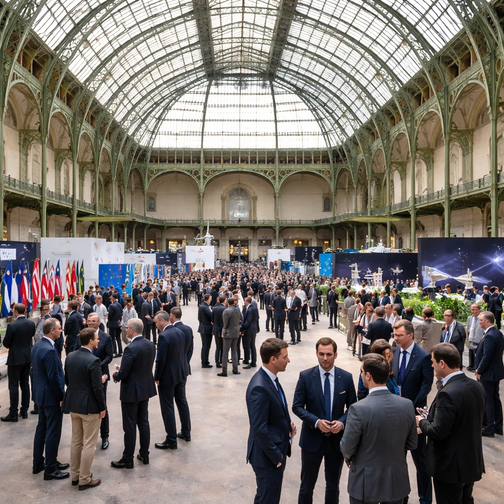 Macron pushes ahead with Paris space summit despite notable absences