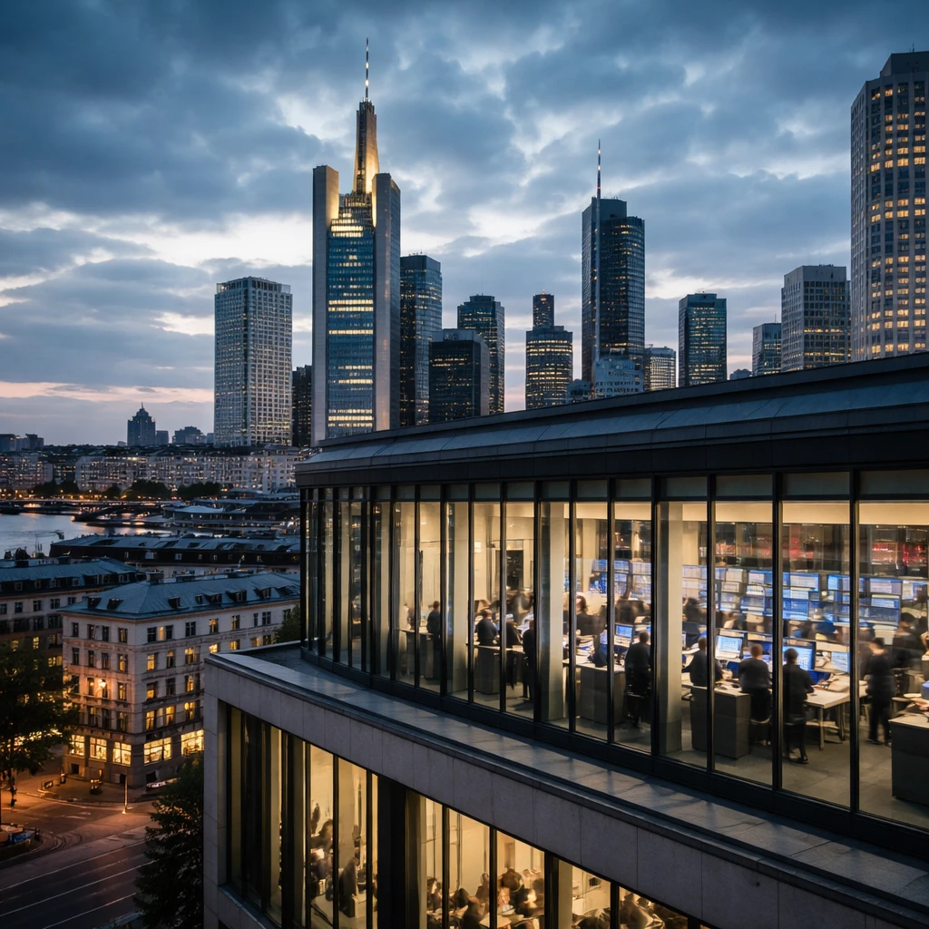 Frankfurt Closes Mixed but Positive; DAX Edges Up 0.20% on Financials and Tech Gains