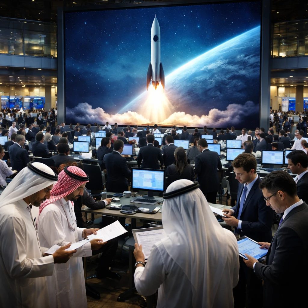 Gulf Sovereign Funds Rally Behind SpaceX IPO With Multi-Billion Dollar Orders