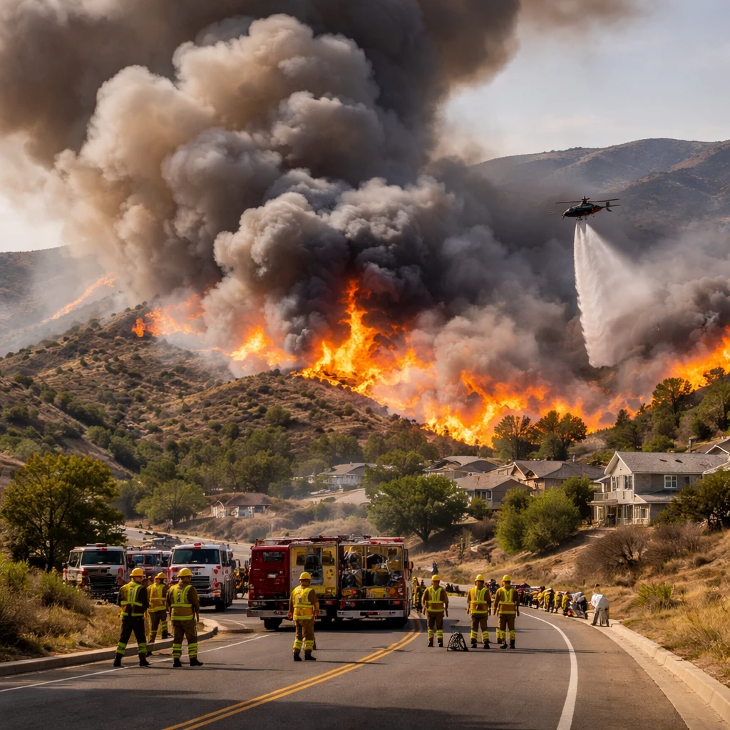 Edison International shares slip as Southern California wildfire sparks liability worries