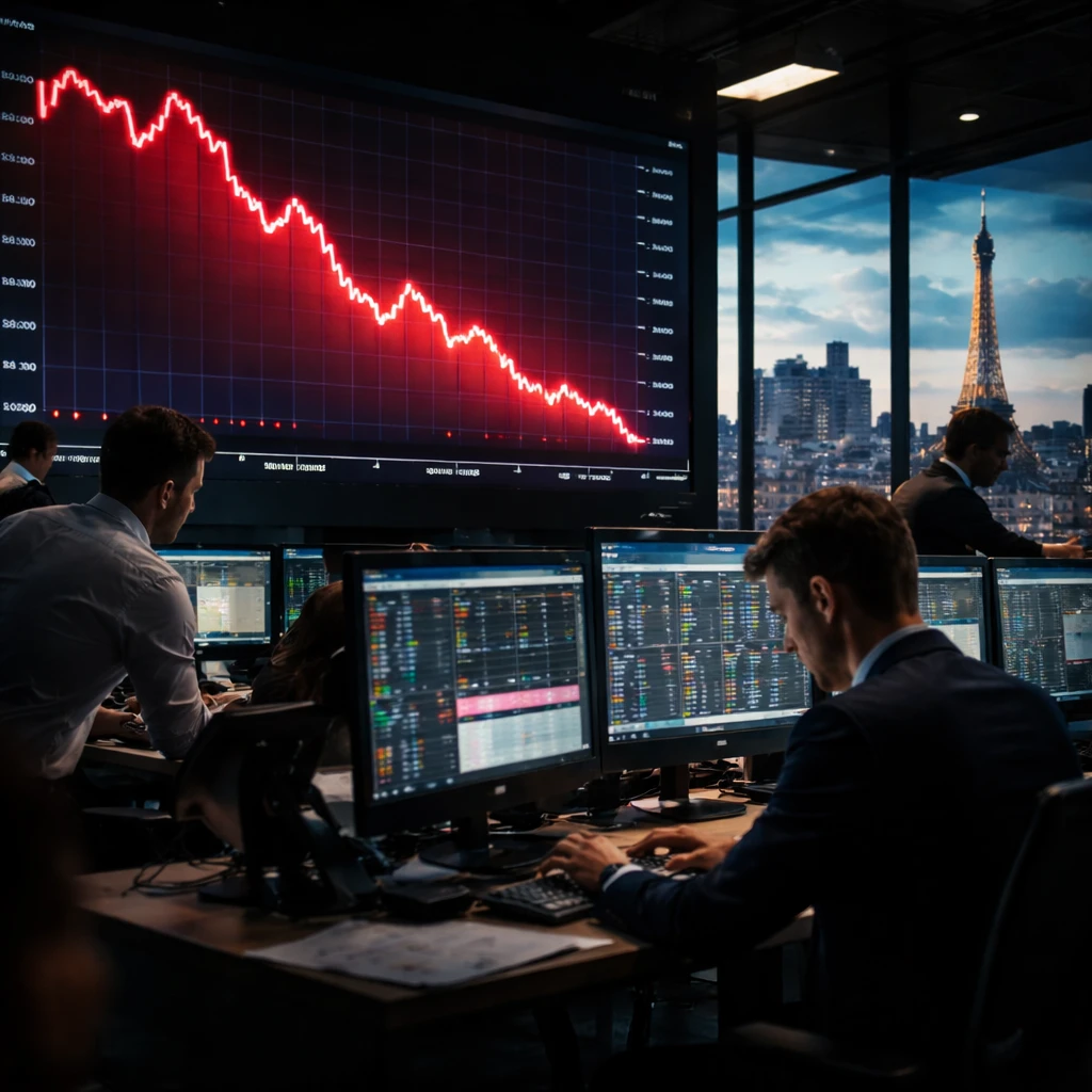 Paris Stocks Slip to Three-Month Low as CAC 40 Drops 0.98%