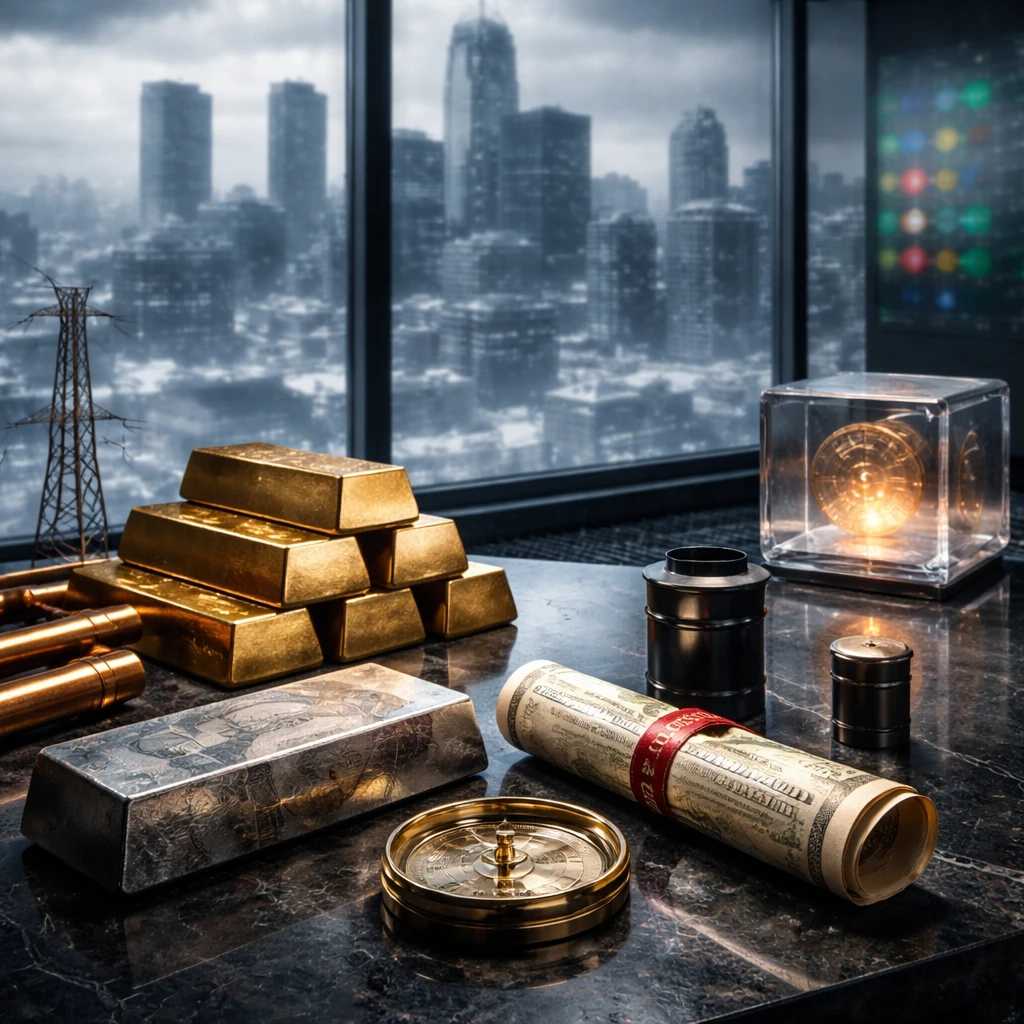 Midday read: Metals roar, bonds firm, and stocks split as small caps sag