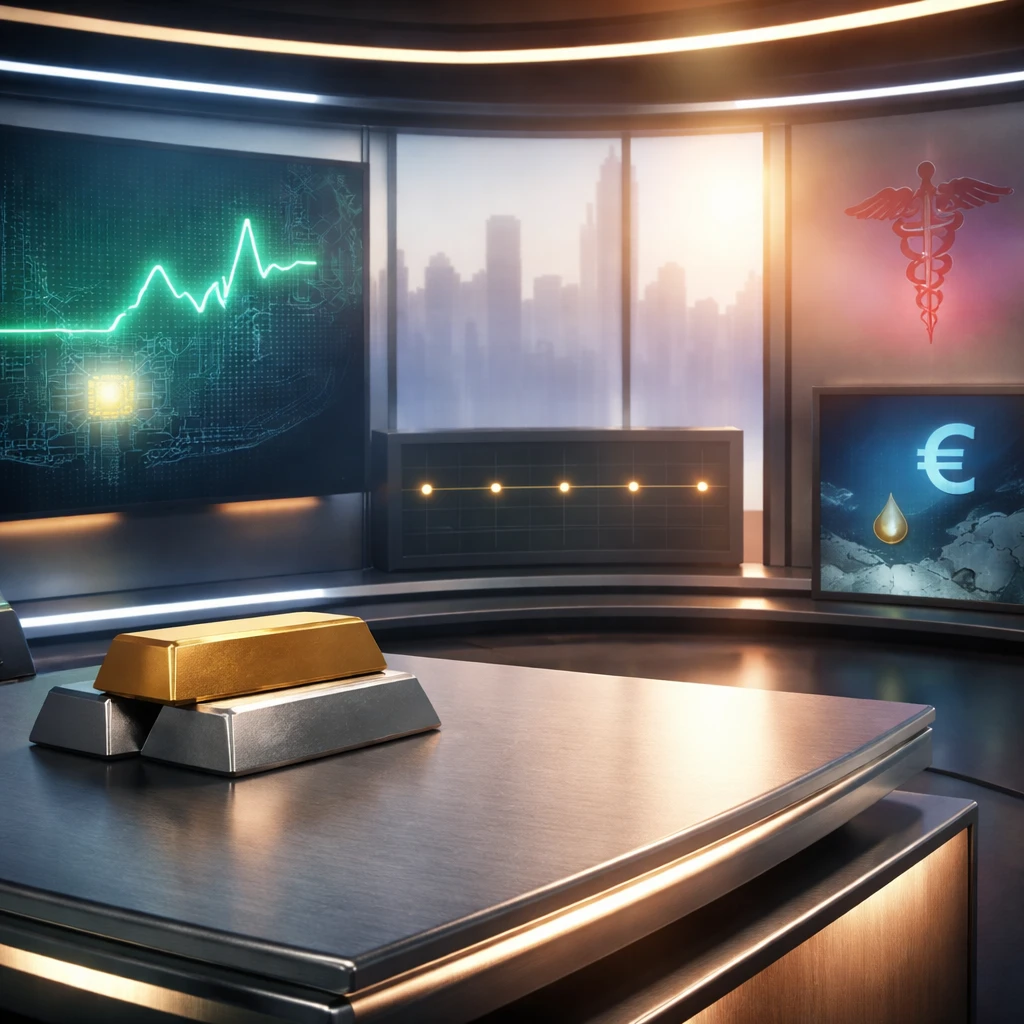 Tech sets the tone into the bell as insurers wobble the Dow, metals stay on a tear